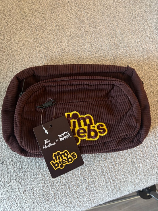 Other - Brown Corduroy Crossbody Bag